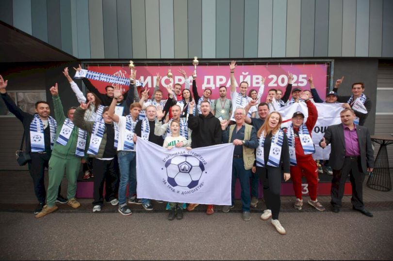 Команда Комитета по строительству заняла 1 место в соревнованиях по картингу