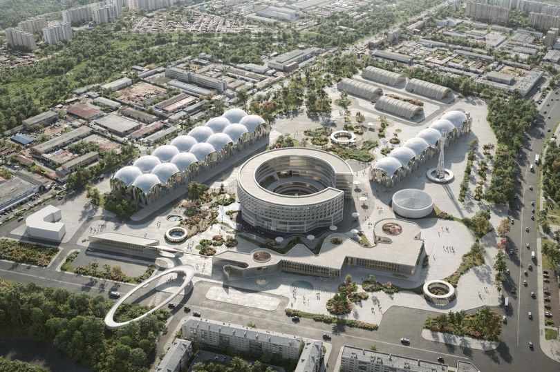 Пилотный проект Завода слоистых пластиков (Sloplast) студента МАРХИ Виссарионова П.Ю.
