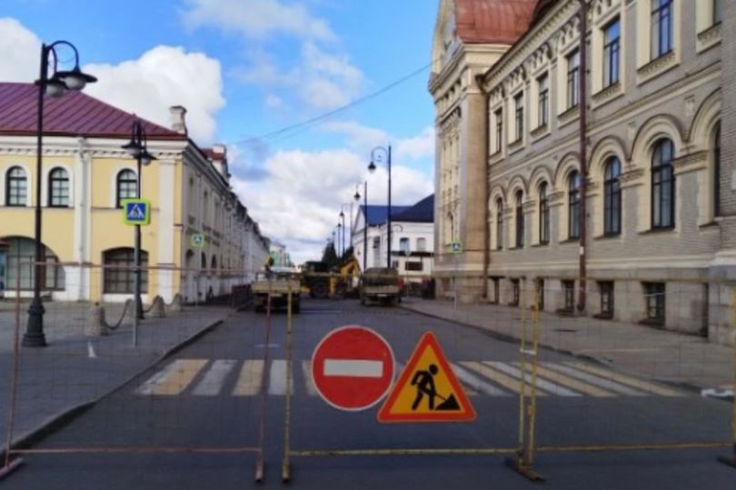 Началась подготовка к созданию пешеходного центра в Рыбинске Ярославской области 