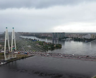 Вантовый мост в Невском районе отремонтировали досрочно