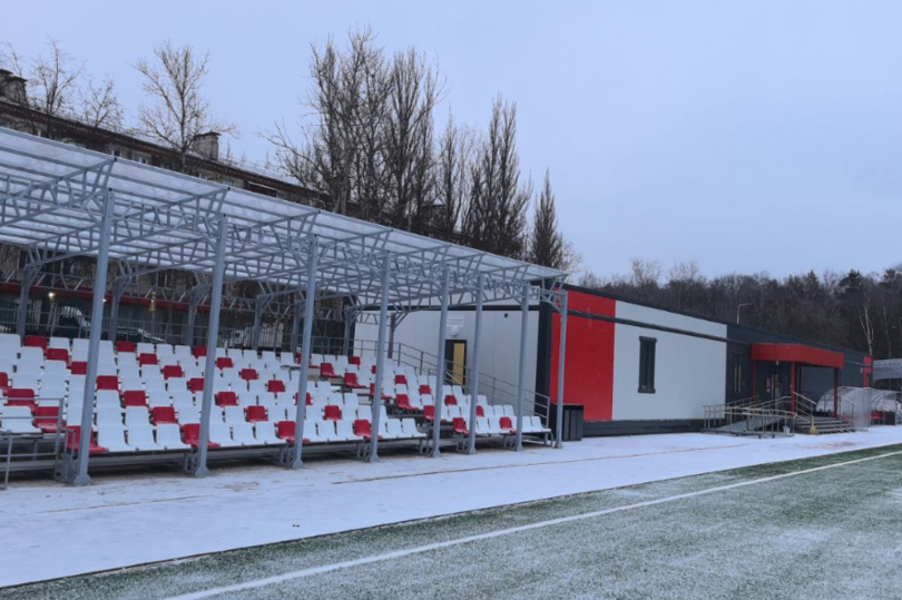 Завершен капремонт стадиона «Полет» в подмосковном Лыткарине