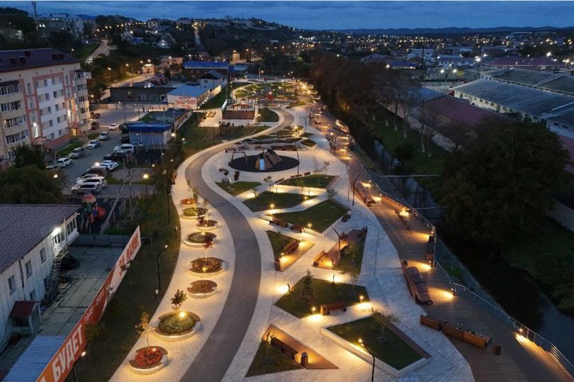 Проект благоустройства территории вдоль реки Корсаковки (Сахалинская область) стал лауреатом премии «УрбанВэй»