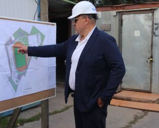 В Киришском районе положено начало реконструкции спортивного объекта