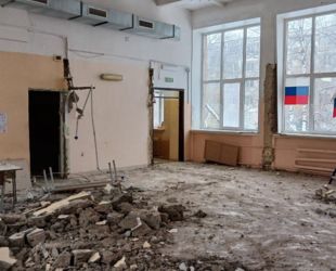 Строители приступили к демонтажным работам в СОШ №16 округа Серпухов