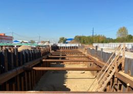 Подземный пешеходный переход начали строить на Каширском шоссе в Подмосковье