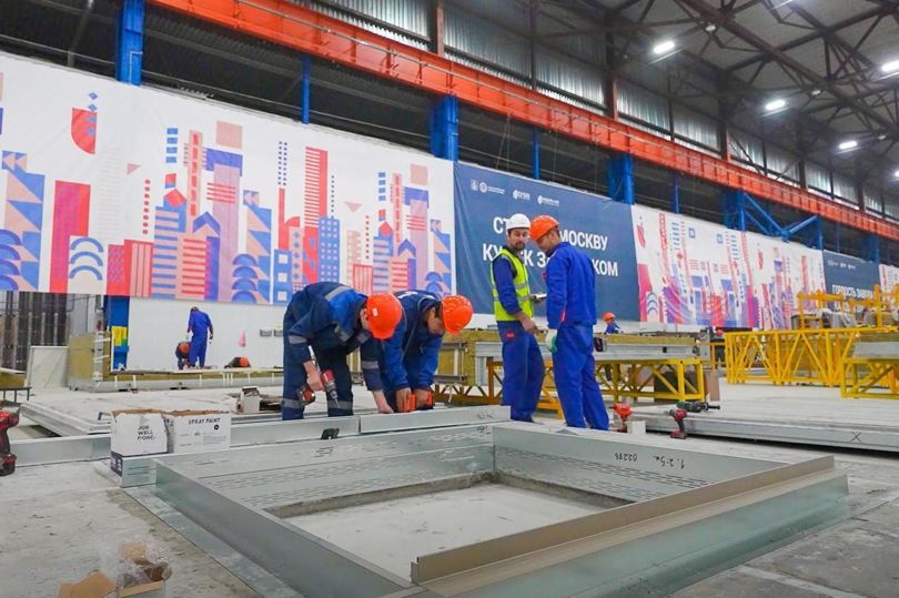 В Москве открыт новый завод префаб-конструкций для программы реновации
