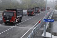 На дороге Майский – Урожайное - граница с Республикой Северная Осетия-Алания открыли движение по 162-метровому мосту Джулат через Терек 
