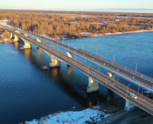 Ленинградская область запускает новый мост-гигант через Волхов в Киришах