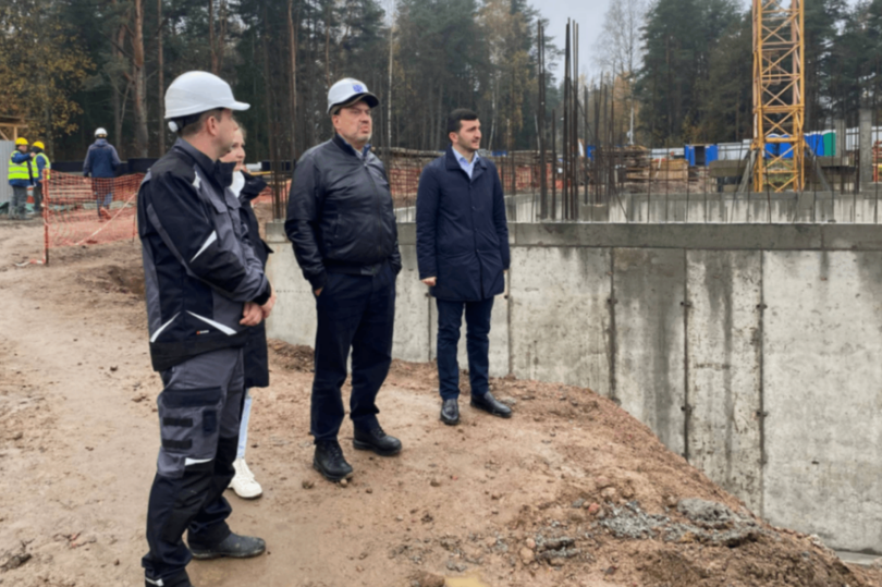 Поликлиника в ленинградском Выборге вышла из нулевого цикла