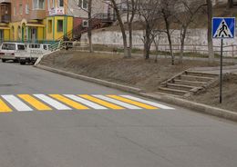 В Петербурге нанесут желтую разметку на 109 пешеходных переходах