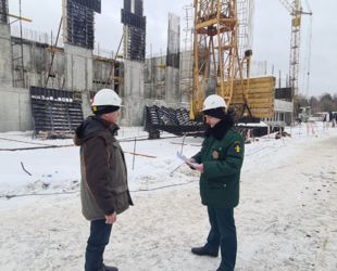 Главгосстройнадзор Подмосковья проверил, как идут работы по расширению здания школы в Раменском