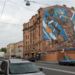 Новостройка в центре Петербурга закроет собой граффити на тему Победы