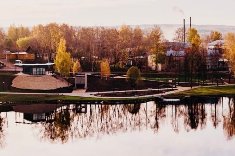 В Белой Холунице Кировской области появился Набережный сад