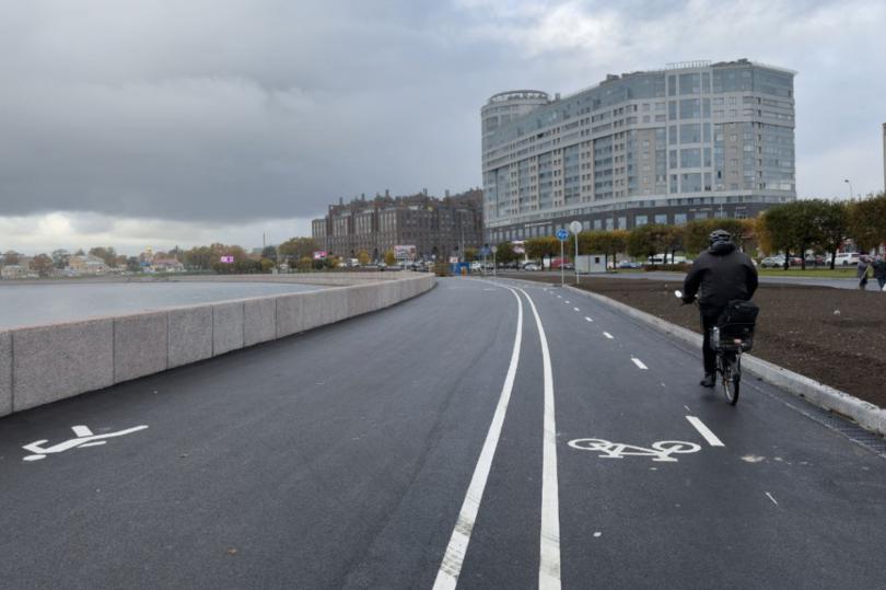 Свердловская набережная в Санкт-Петербурге открылась после масштабной реконструкции