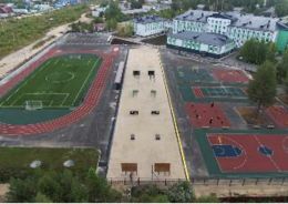 В Югорске (ХМАО) под строительство многофункциональной спортплощадки отдали 13 тыс. кв. м