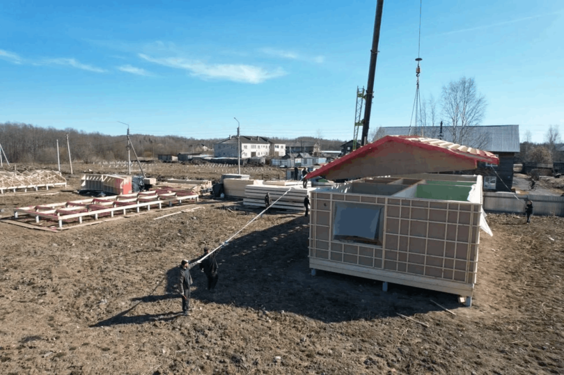 В Кирилловском округе Вологодской области начали строить служебное жильё для учителей и медработников