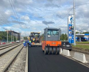 Петербург сохраняет высокие темпы дорожных работ в рамках нацпроекта «Безопасные качественные дороги»
