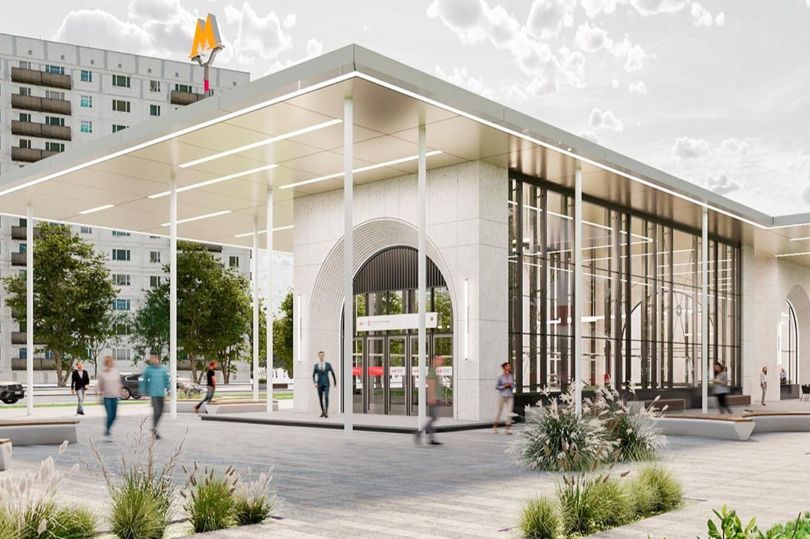 В Москве утверждена архитектурная концепция станции «Кленовый бульвар» 