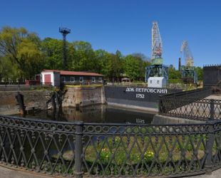 Исторический док для ремонта кораблей в Кронштадте приспособят для экскурсий