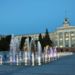 На Советской площади в Уфе запустили светомузыкальный фонтан