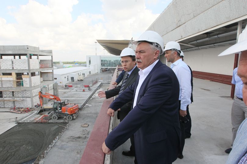 Георгий Полтавченко осмотрел площадки строительства инвестпроектов