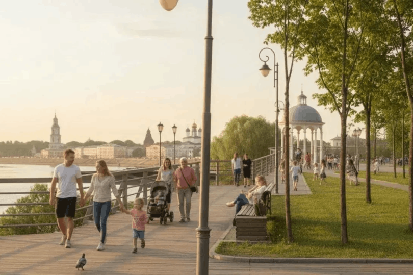 В Вологде обновлена концепция благоустройства набережной