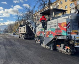 В Пскове начался ремонт участков Вокзальной улицы