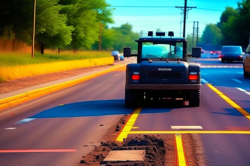 ремонт дороги