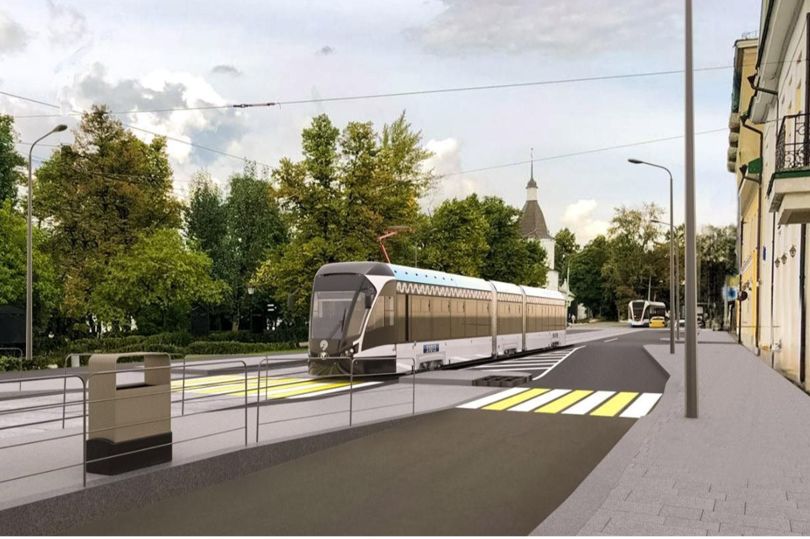 Начался второй этап благоустройства территории возле будущего вокзала Серп и Молот в Москве