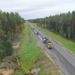Завершены основные работы на 12-километровом участке капремонта трассы «Кола» на юге Карелии
