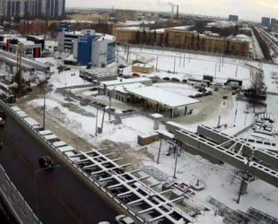 На юге Санкт‑Петербурга продолжается строительство второго этапа Московско-Дунайской транспортной развязки