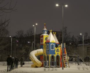 В петербургском квартале 11 Ульянка количество светильников увеличилось в пять раз