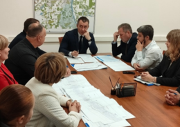В министерстве строительства Кировской области обсудили ход проектирования проспекта
