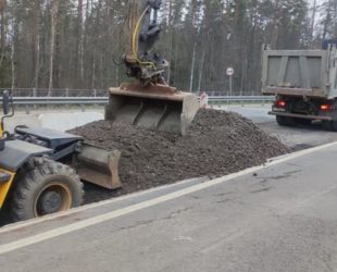 Ремонт трассы А-114 в Тихвинском и Волховском районах Ленобласти завершится в ноябре