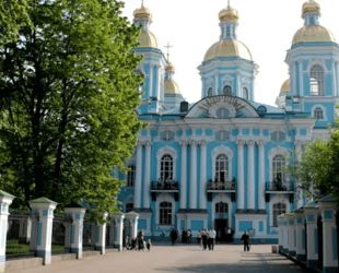Реконструкция колокольни Николо-Богоявленского Морского собора завершится в Петербурге в декабре