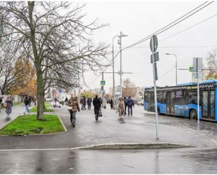 На юго-западе Москвы благоустроили улицу Миклухо-Маклая