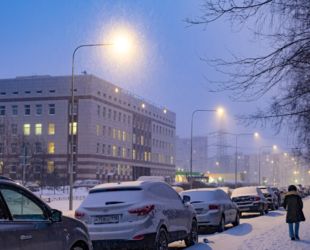 Освещенность улицы Рихарда Зорге в Петербурге выросла в полтора раза благодаря установке нового оборудования