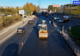 Во Всеволожском районе заверашется ремонт участка дороги от КАД до Нового Девяткино