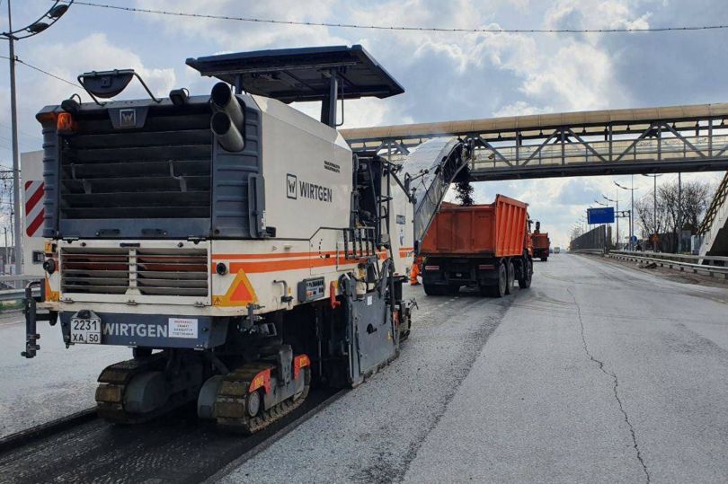 строительство дороги