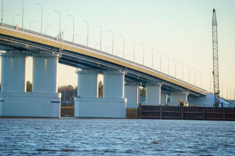 Президент России открыл мост «Звезда Оби» в районе Сургута