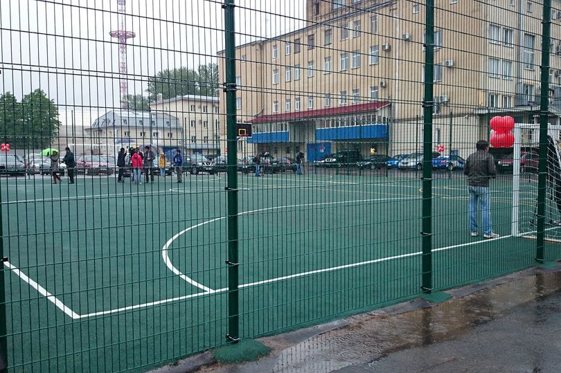 В Выборгском районе открыли новый стадион для детей