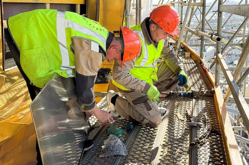 В Храме Христа Спасителя приступили к ремонту главного купола