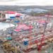 В Центре строительства крупнотоннажных морских сооружений в Мурманской области осуществляют реконструкцию второго сухого дока
