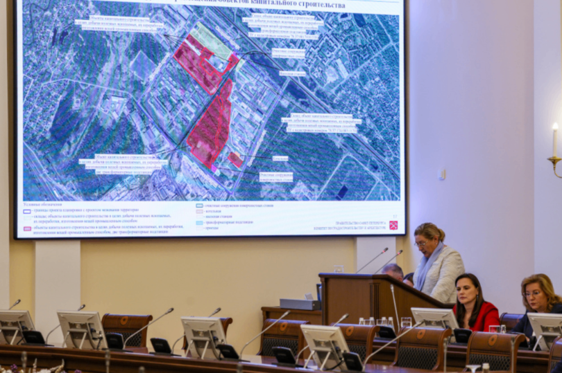 В промзоне в Колпинском районе Петербурга построят два складских комплекса и промышленные предприятия