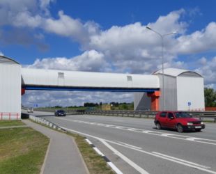 На дороге А-229 в Калининградской области построят пешеходный пер