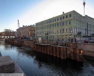 Набережную канала Грибоедова отремонтируют к октябрю 2021 году