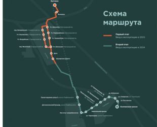 Выдано разрешение на строительство второго этапа трамвайной линии Купчино - Славянка