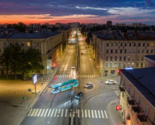 Петербург последовательно модернизирует систему наружного освещения - уже более половины городских фонарей заменили на светодиодные