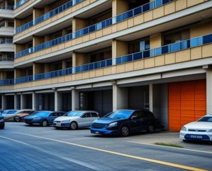 В ЖК «Бригантина» в Долгопрудном введен в эксплуатацию многоуровневый наземный паркинг