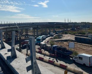 В Колпинском районе продолжается реконструкция Петрозаводского шоссе